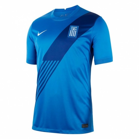 Camisola Grécia Equipamento Segundo 2020-2021 Manga Curta